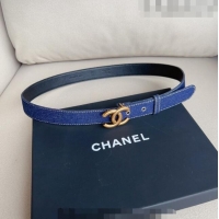 ​Buy Discount Chanel Denim Belt Width 3cm CH0410 Gold