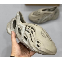 Durable adidas Yeezy Foam RNNR Rubber Sneakers 821128 Khaki Grey