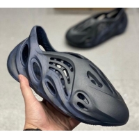 Most Popular adidas Yeezy Foam RNNR Rubber Sneakers Navy Blue/Black 821137
