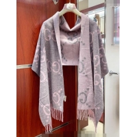 Traditional Specials Gucci Wool Long Scarf 45x200cm GG122103 Light Pink/Grey 2023