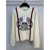 Promotional Dior Cashmere & Wool Sweater D113037 Beige 2023