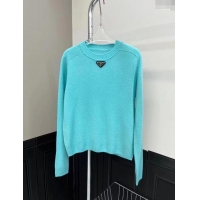 ​Inexpensive Prada Wool Sweater P112911 Blue 2023