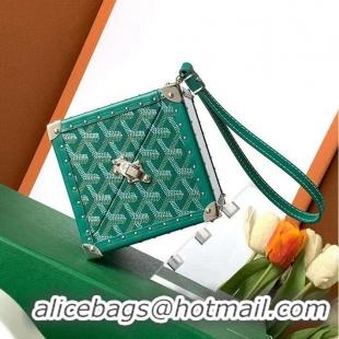 Luxurious Grade Goyard Dé Trunk Clutch Bag 8215 Green