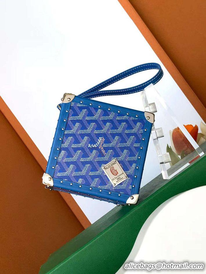 Trendy Design Goyard Dé Trunk Clutch Bag 8215 Sky Blue