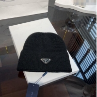 Well Crafted Prada Knit hat PR10182 Black 2023