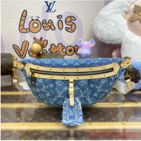 Famous Brand Louis Vuitton NEW High Rise M46837 Blue