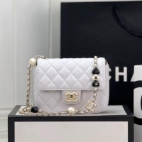Reasonable Price Chanel CLUTCH WITH CHAIN AS3782 White