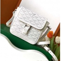 Reasonable Price Goyard Mini Messenger Bag G8816 White