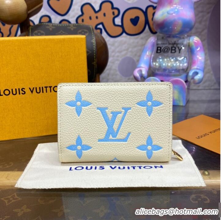 New Style Louis Vuitton Clea Wallet M80151 Blue