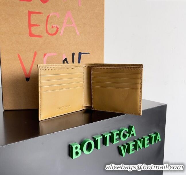 Buy Cheap Bottega Veneta Intrecciato Leather Bi-Fold Wallet 63334 Brown 2024
