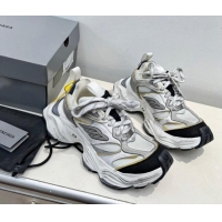 Shop Cheap Balenciaga Cargo Trainers Sneakers in Microfiber and Mesh White/Grey/Black 0129010