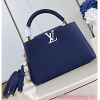 Good Taste Louis Vuitton Capucines MM M22512 Midnight Blue