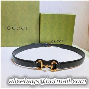 ​Grade Design Gucci Belt Width 2.5cm G41256 Black