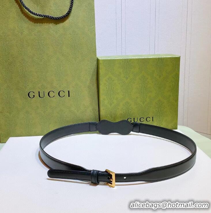 ​Grade Design Gucci Belt Width 2.5cm G41256 Black
