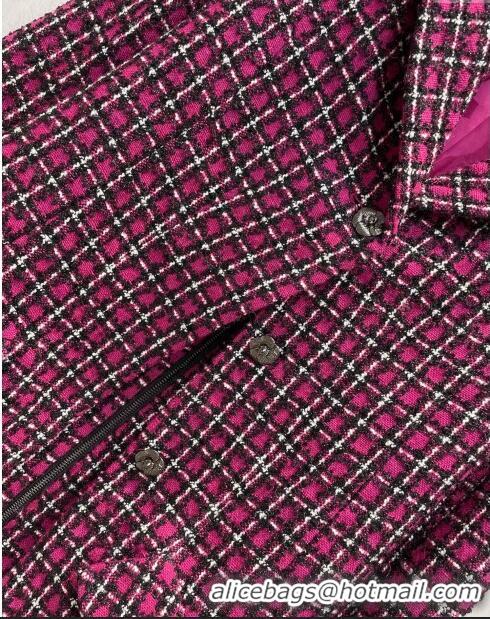 Modern Classic Chanel Tweed Jacket CH120123 Rosy 2023