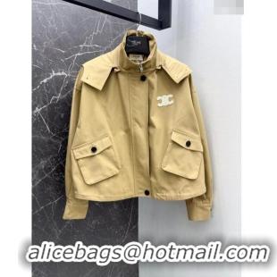 Famous Brand Celine Jacket C030801 Brown 2024