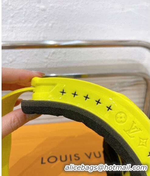 Best Quality Louis Vuitton Snow Sunglasses 0112 Yellow/Blue 2024