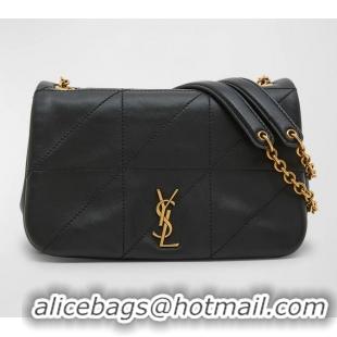 Promotional Saint Laurent Jamie 4.3 Mini Patchwork Leather Shoulder Bag YS5410 Black