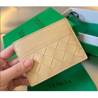 Trendy Design Bottega Veneta Intrecciato Leather Credit Card Case 731956 Oat Beige 2024