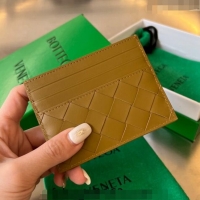 Well Crafted Bottega Veneta Intrecciato Leather Credit Card Case 731956 Acorn 2024