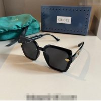 Well Crafted Gucci Sunglasses with GG Web 0304 Black 2024