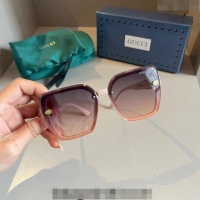 Buy Discount Gucci Sunglasses with GG Web 0304 Pink 2024 