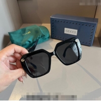 Best Price Gucci Sunglasses with GG Web 0305 Black 2024