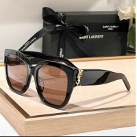 Luxury Cheap Saint Laurent Sunglasses SL M95 Black 2023