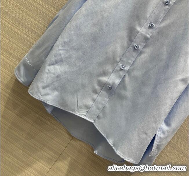 Top Quality Prada Shirt CH032720 Blue 2024