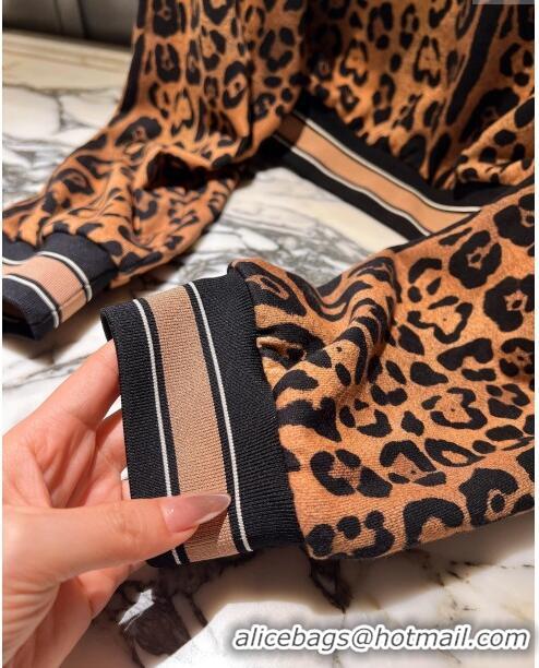 Buy Cheap Dolce & Gabbana Leopard Cotton Sweatershirt DG032708 2024