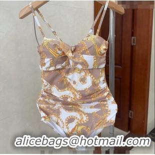 Ladies Cheap Hermes Swimwear CH040101 Khaki 2024
