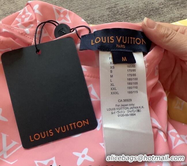 ​Luxury Louis Vuitton Long Sleeve Swimwear 0401 Pink 2024