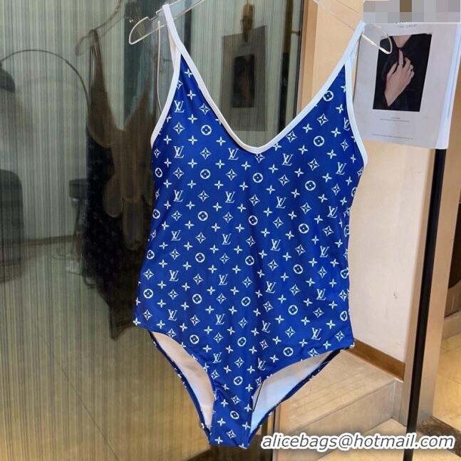 Spot Bulk Louis Vuitton Swimwear LV040140 Blue 2024