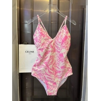 ​Sophisticated Cheap Dior Butterfly Swimwear CH0401 Pink 2024