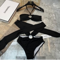 Discount Classic Chanel Swimwear CH040132 Black 2024