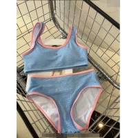 Buy Discount Chanel Swimwear CH040140 Llight Blue/Pink 2024
