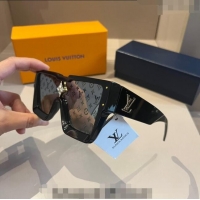 Reasonable Price Louis Vuitton Cyclone Sunglasses 0410 Black 2024