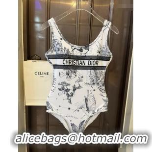 Top Quality Dior Swimwear 050957 White/Black 2024
