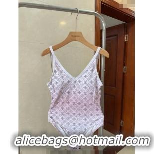 Buy Fashionable Louis Vuitton Swimwear 050906 Pink/White 2024