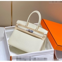 Buy Cheapest Hermes Birkin 30cm Bag in Togo Leather 1227 Cream White 2023