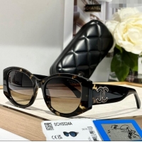 New Fashion Chanel Sunglasses CH5524 Black 2024