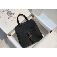 Buy Cheap Hermes Halzan Mini 22cm Bag in Togo Calfskin Leather HH2936 Black/Gold