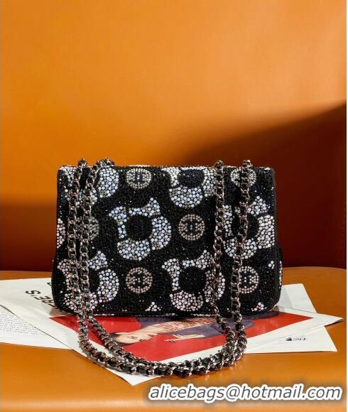 Buy Discount Chanel Crystals Evening Bag AS4297 Black/White