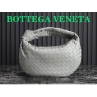 Buy New Cheap Bottega Veneta Teen Jodie Hobo Bag 690225 Light Grey 2024