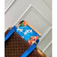 Best Quality Louis Vuitton Gaston Wearable Wallet Mini bag in Monogram Surfin' Canvas M83466 Sky Blue 2024