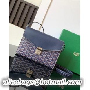 Good Taste Goyard Chypre Wallet-Pouch Mini Bag GY8063 Navy Blue 2024