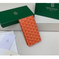 Buy Fashionable Goyard Saint-Lambert Phone Case Wallet 8515 Orange 2024