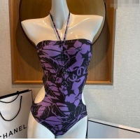 New Style Chanel Swimwear CH040137 Purple 2024